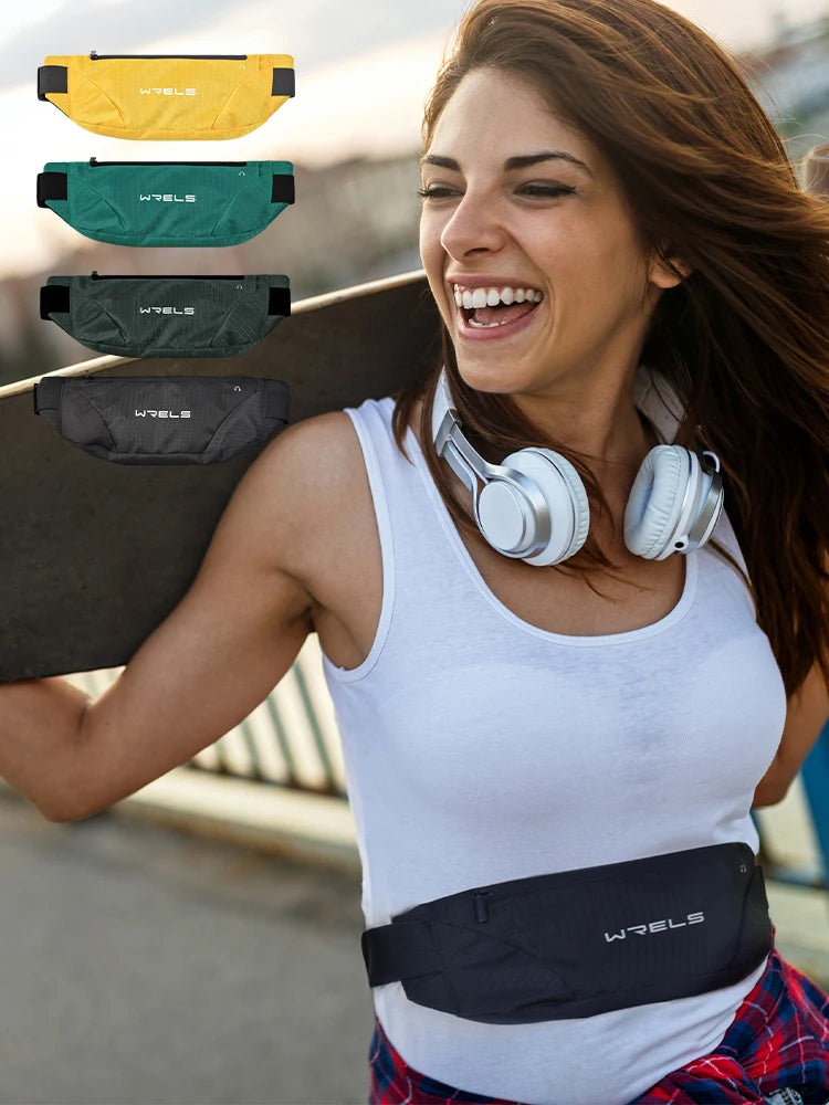 Ultra-thin cell phone waist bag, ideal for running