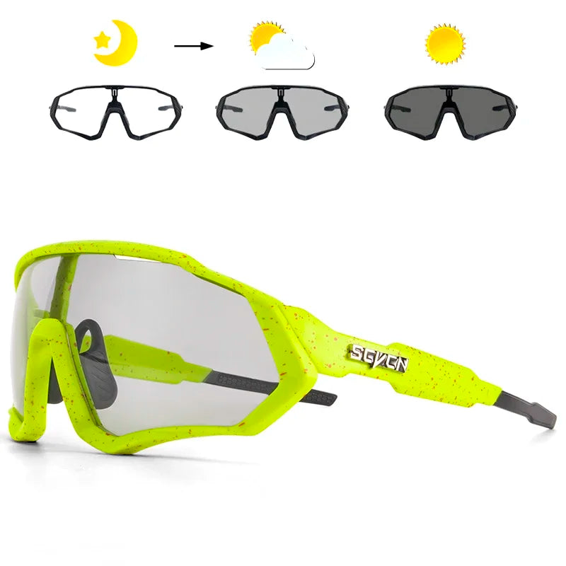 Lunettes de soleil photochromiques pour cyclisme, sports, course à pied