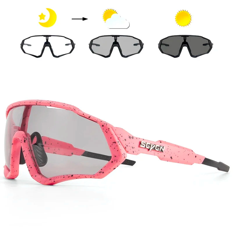 Lunettes de soleil photochromiques pour cyclisme, sports, course à pied