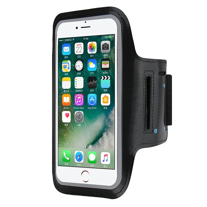 Brassard de sports universel pour téléphone portable étanche