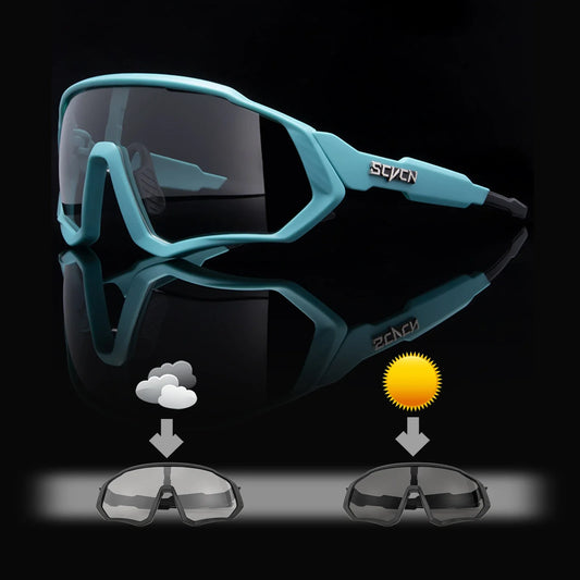 Lunettes de soleil photochromiques pour cyclisme, sports, course à pied